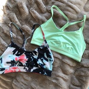 Two Old Navy Sports Bras